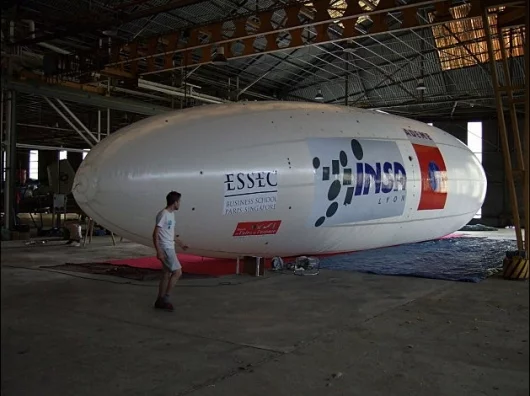 The Néphélios, the world's first solar powered airship