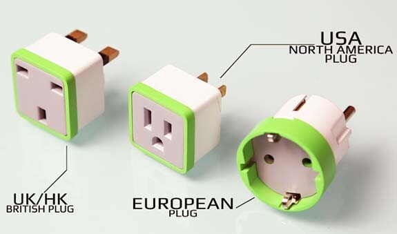 Three geographical variations of the plug have been developed: North America, European and British