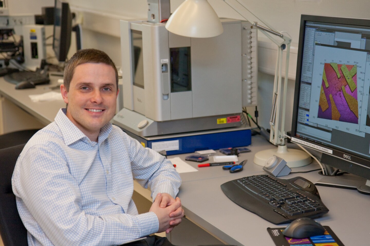 Andras Kis, director of Switzerland's Laboratory of Nanoscale Electronics and Structures (LANES)