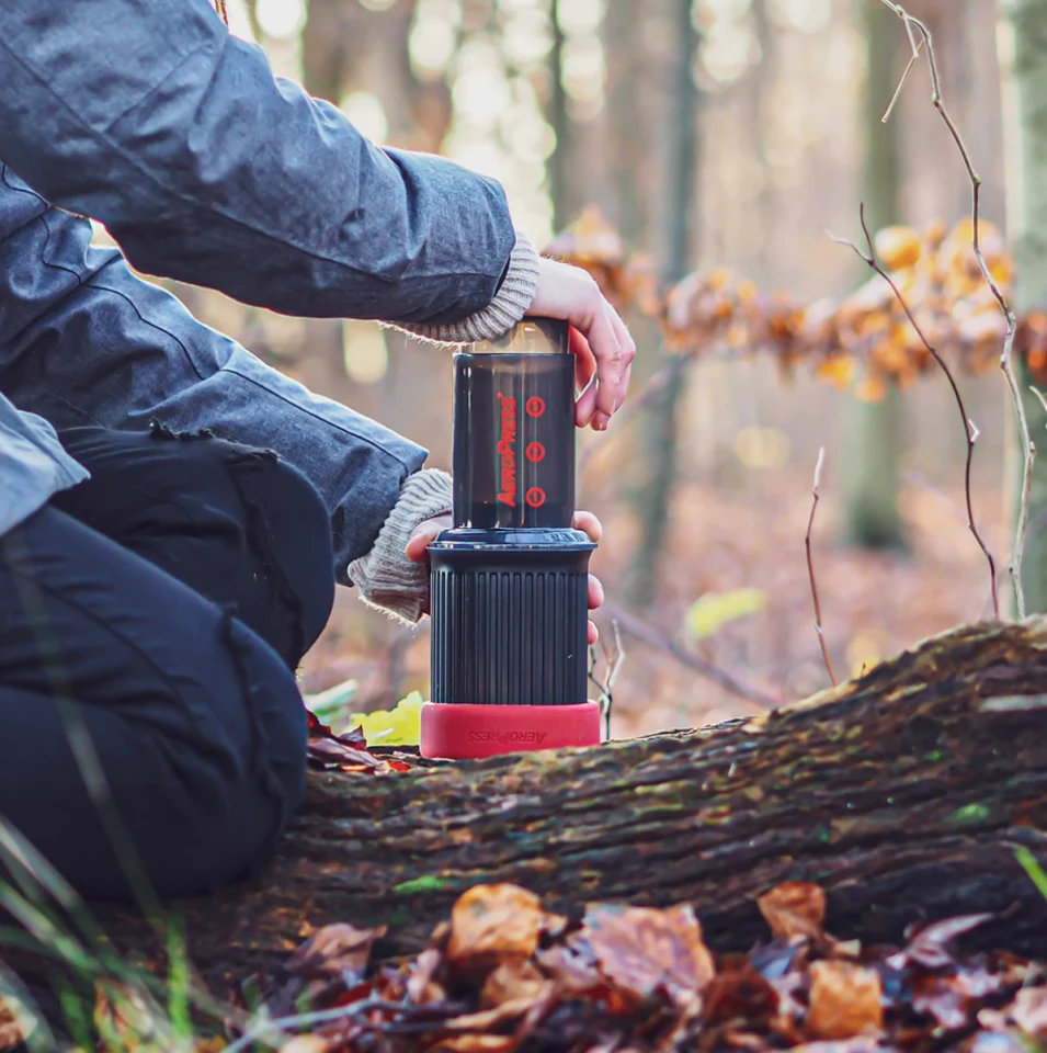 The AeroPress is a highly portable and very dependable solution for coffee on-the-go