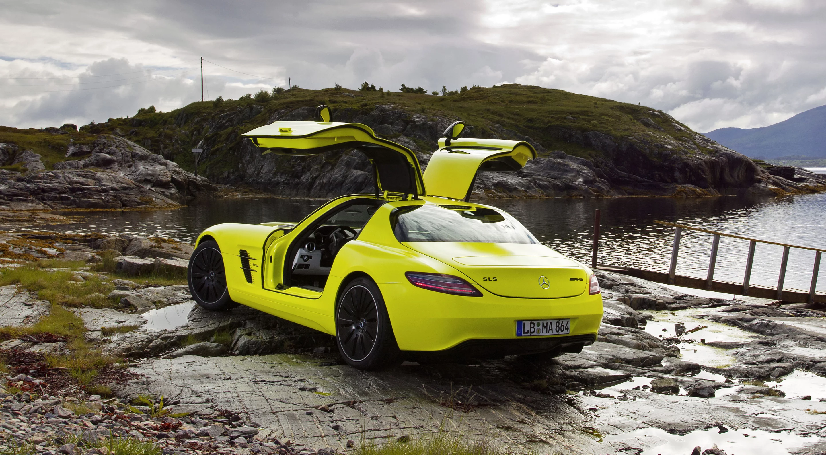 The Mercedes-Benz SLS AMG E-Cell