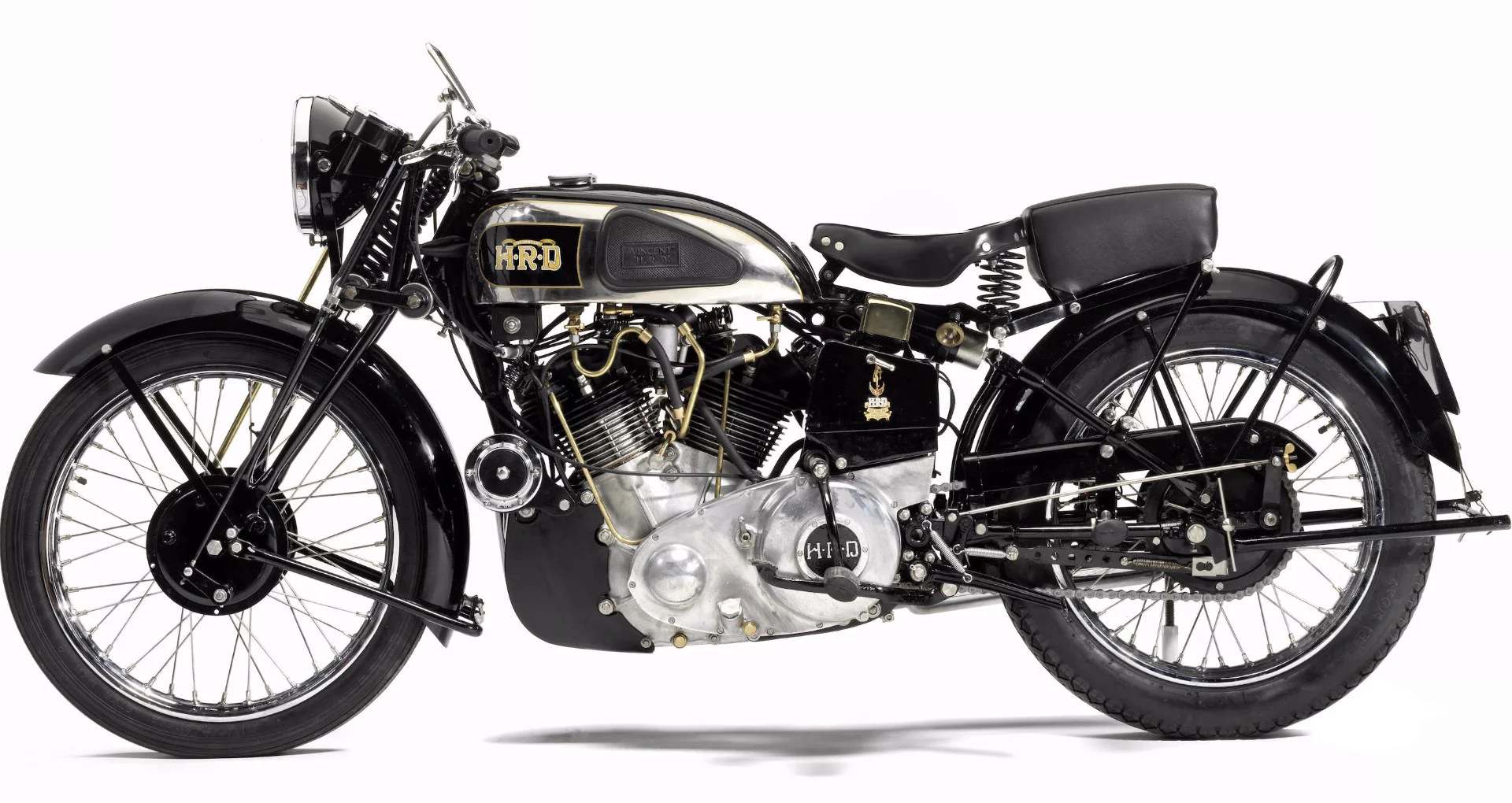 Fetching £126,940 ($195,990), this 1938 Vincent-HRD 998cc Series-A Rapide was the first bike in the week's top sellers that wasn't a Brough Superior. Estimated at £60,000 - 80,000 ($90,000 - $120,000), it exceeded expectations by a considerable margin.Lot 192 at Bonhams Autumn Stafford Sale held on 18 October, 2015