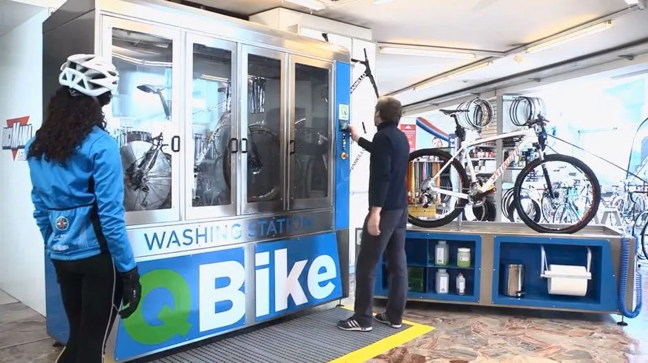 The QBike system in use