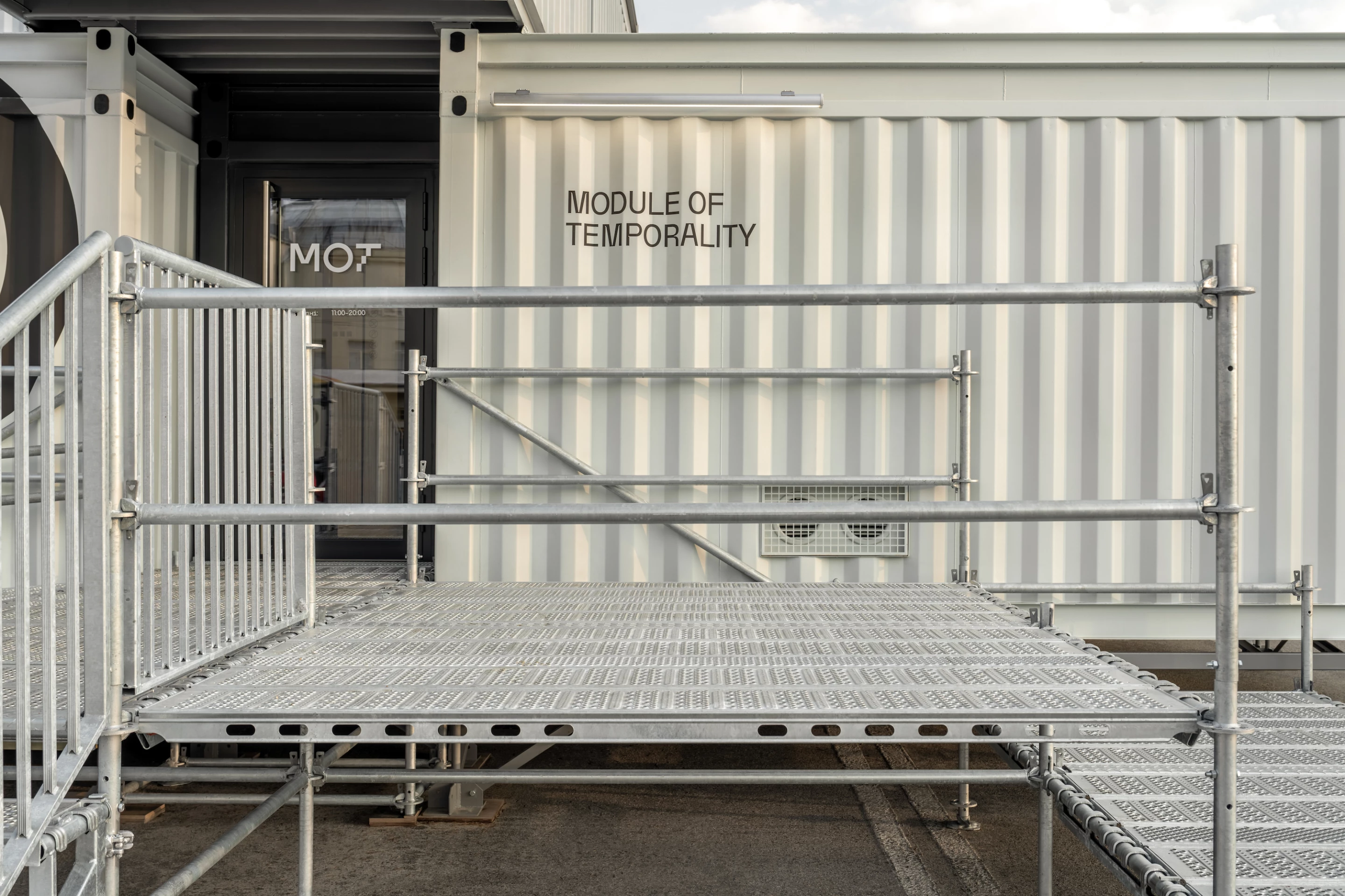 MOT has been designed to be easy to dismantle and transport