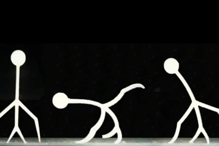 Rutger University researchers have created a humanoid figure out of a smart gel that can walk underwater by alternating electric currents