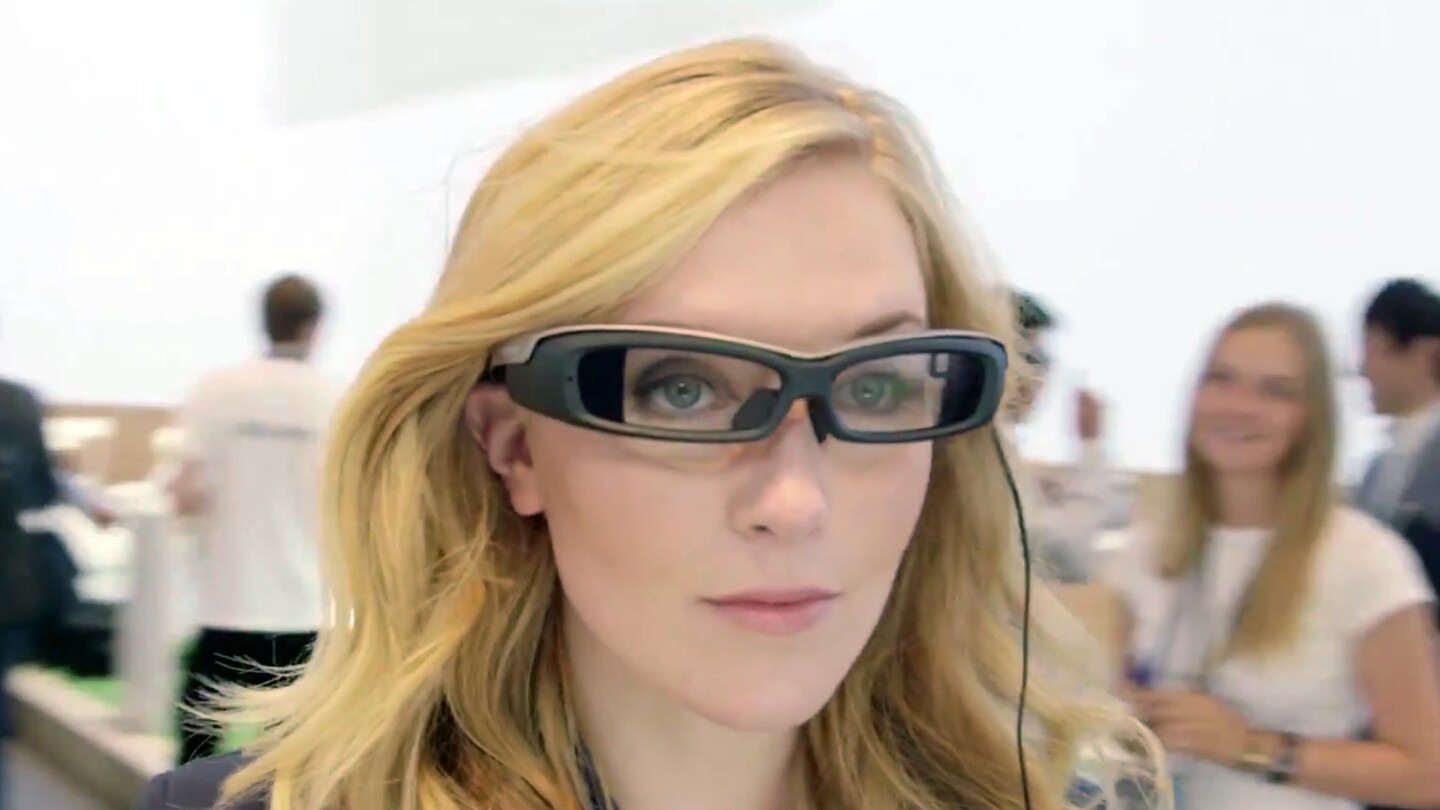 Sony’s new head-mounted wearable is designed to provide the user with context-aware information, right when they need it.