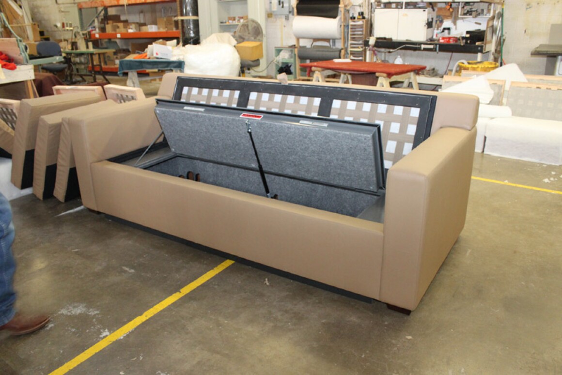 Couchbunker Conceals A Gun Safe Beneath Bullet Resistant