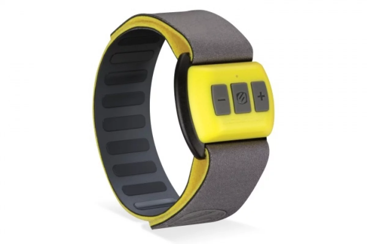 The button's on the RHYTHM control music