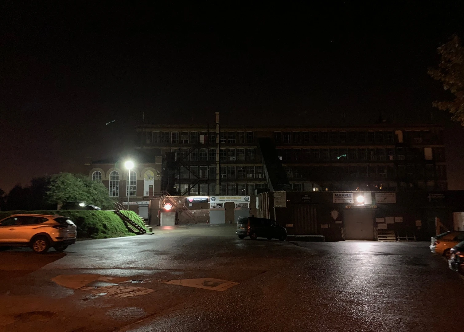 Even in very dark scenes, the iPhone XS camera does an admirable job