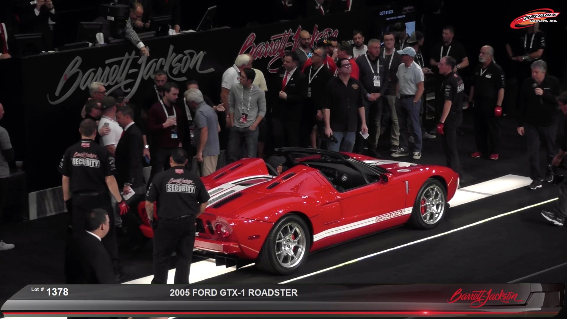$319,000 | 2005 Ford GTX-1 Roadster | Auction Link: Barrett-Jackson