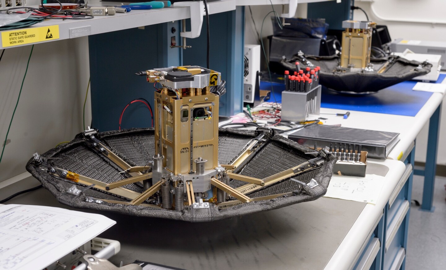 Twin ADEPT units include a flight unit for the first flight test on Sept. 12 and a spare