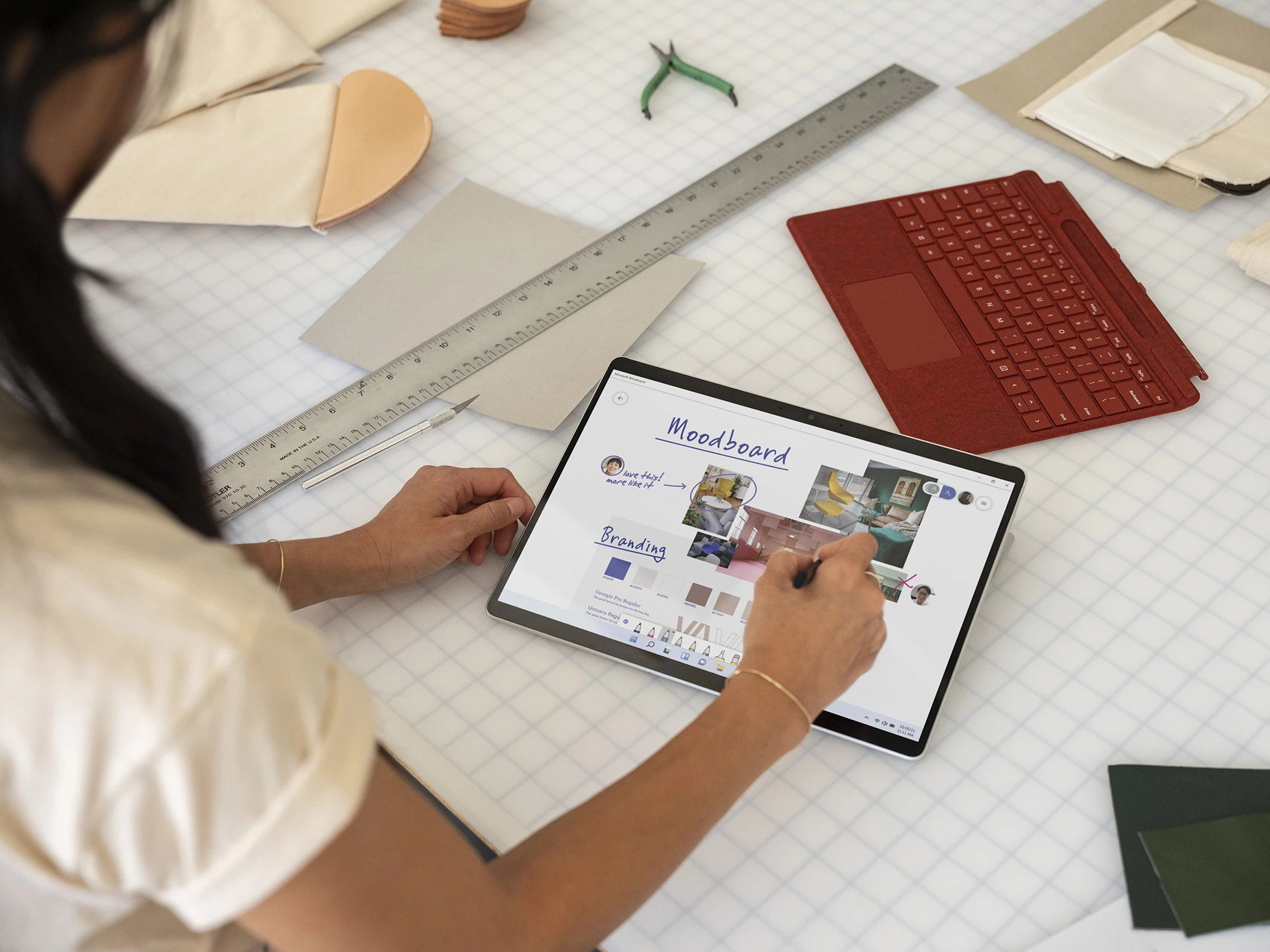 Mobile content creators will appreciate the snappy performance offered by the Surface Pro X, which comes with Microsoft's own 8-core ARM-based processor