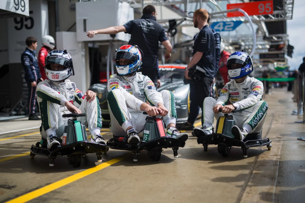 Aston Martin goes "Crazy" before Le Mans