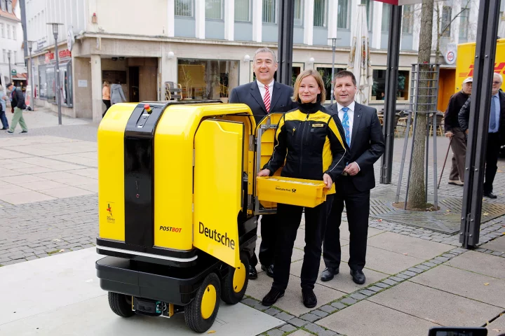 DHL's PostBOT pilot project will run for six weeks