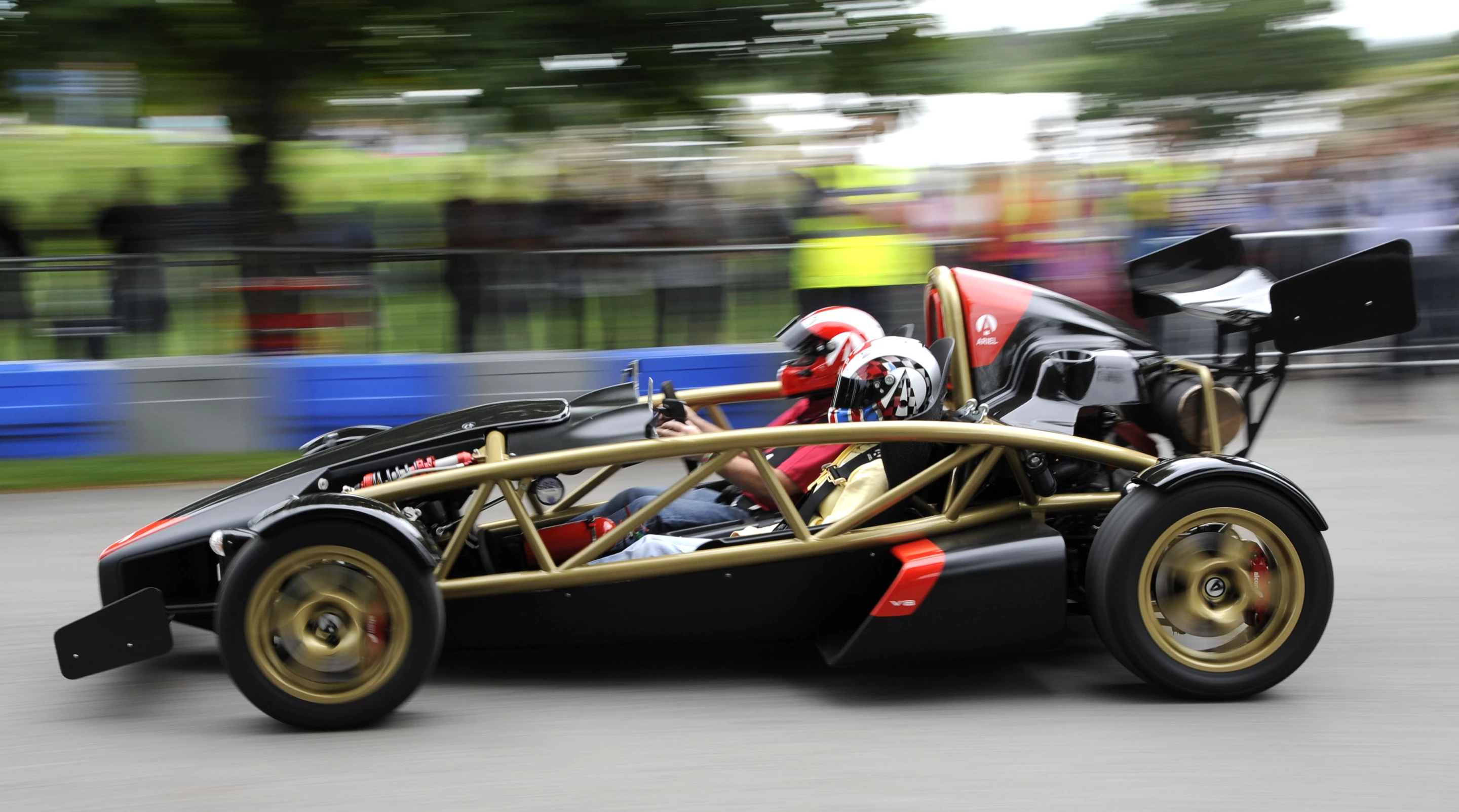 The naked Ariel Atom V8 might finally be able to offer some protection from the elements.