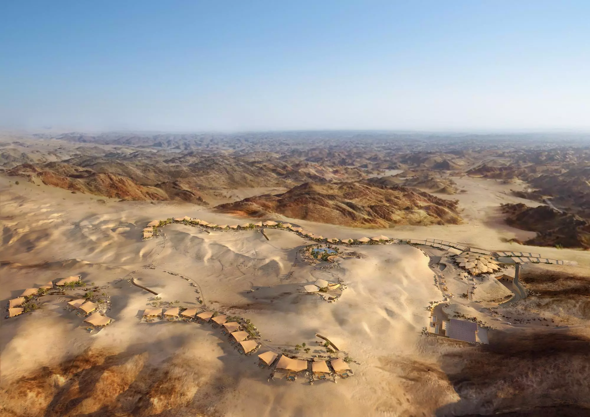 "It is about constructing more of the environment and about building on what was there long term as opposed to destruction," says Foster + Partners' Gerard Evenden. "It was the light touch, non-damaging approach, and that has led through the whole of the design from beginning to end, and that is what we continue to strive towards"