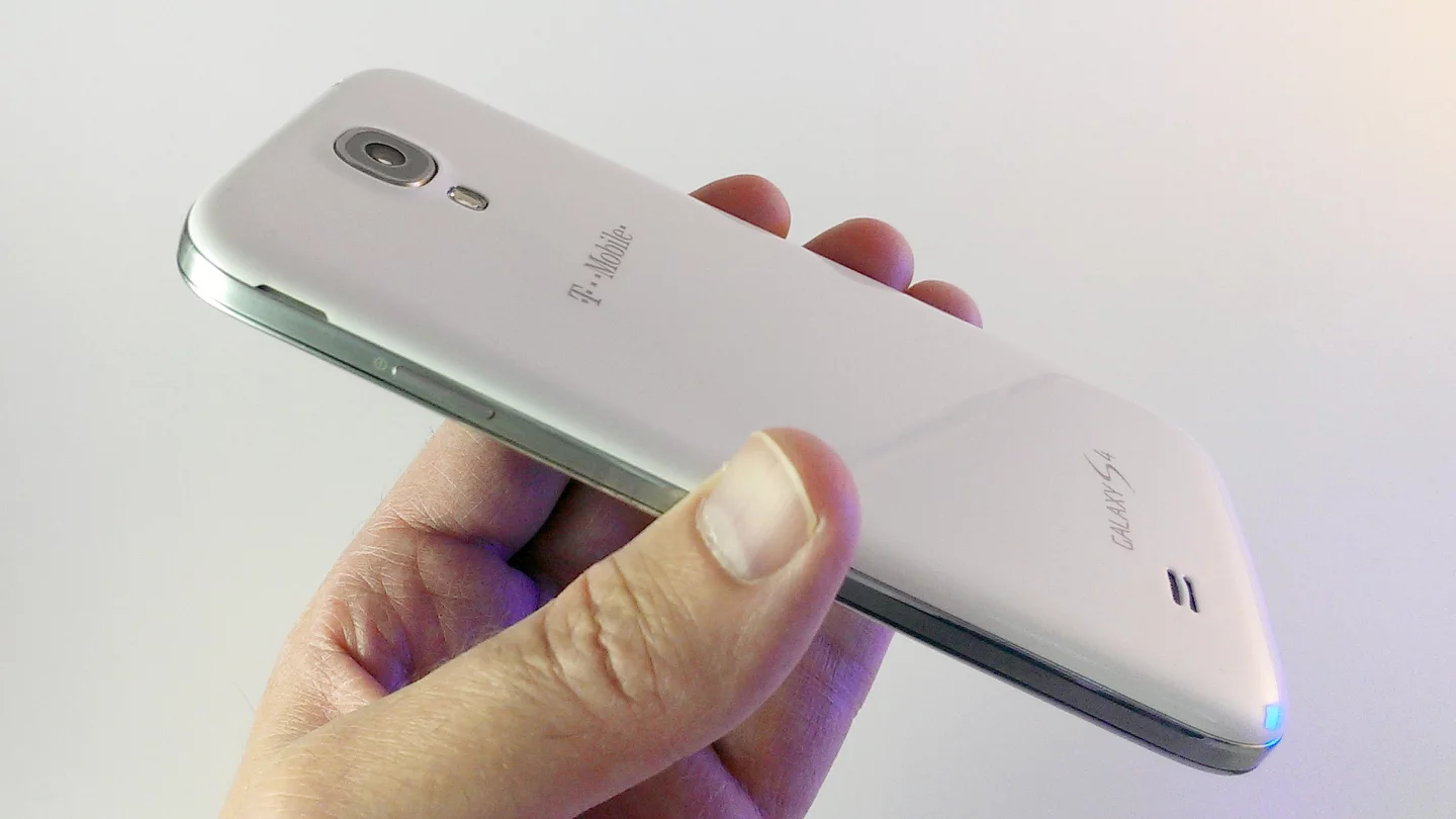 It may be made of plastic, but the Galaxy S4 is still a sharp-looking phone