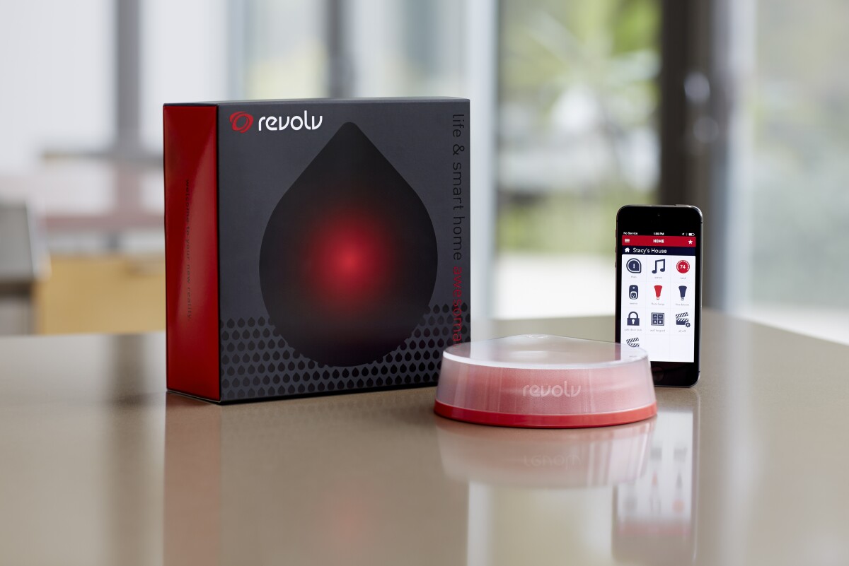 The Revolv device is controlled through your iOS gadget, with Android support coming