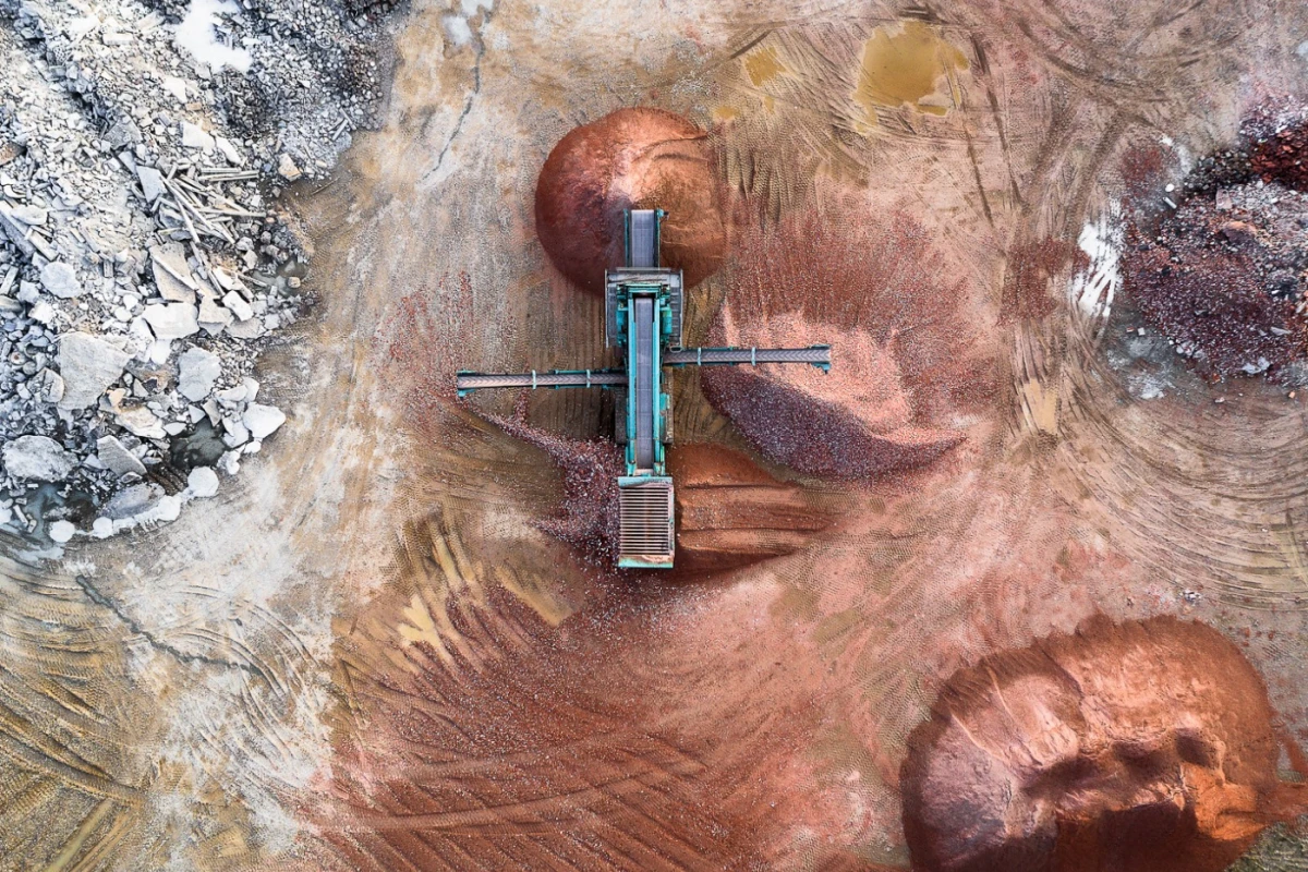 The Quarry Series: Open pit mining is the way most raw materials for construction are gathered from the ground