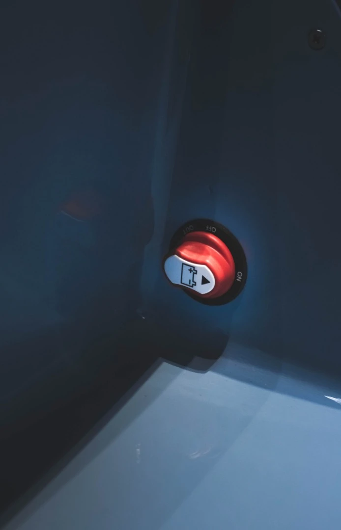 The car's new on switch!