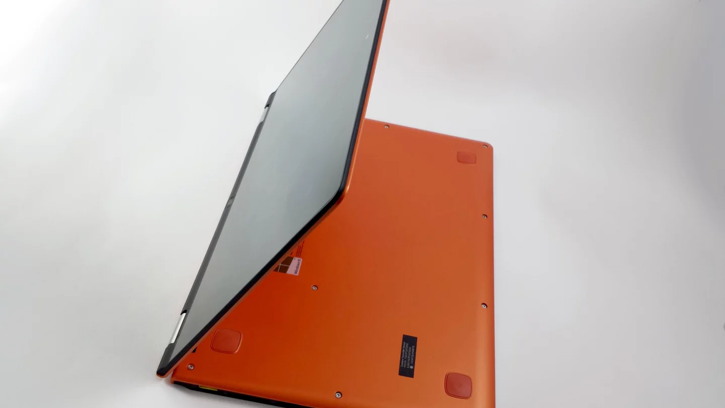 The Yoga 11S in Stand Mode