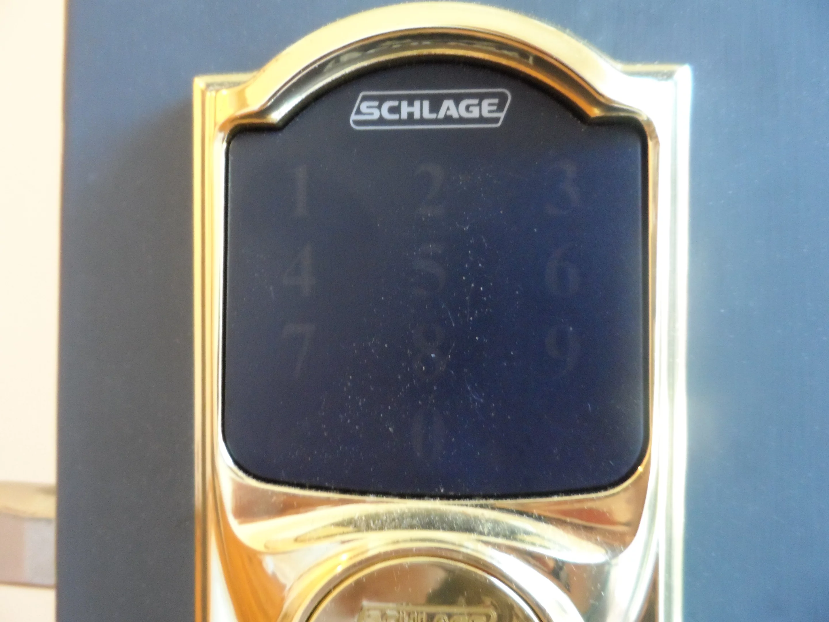 A closer look at the keypad