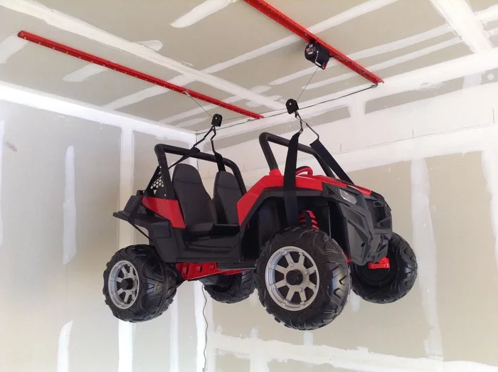 Additional myLIFTERs can be purchased and installed to lift heavy objects