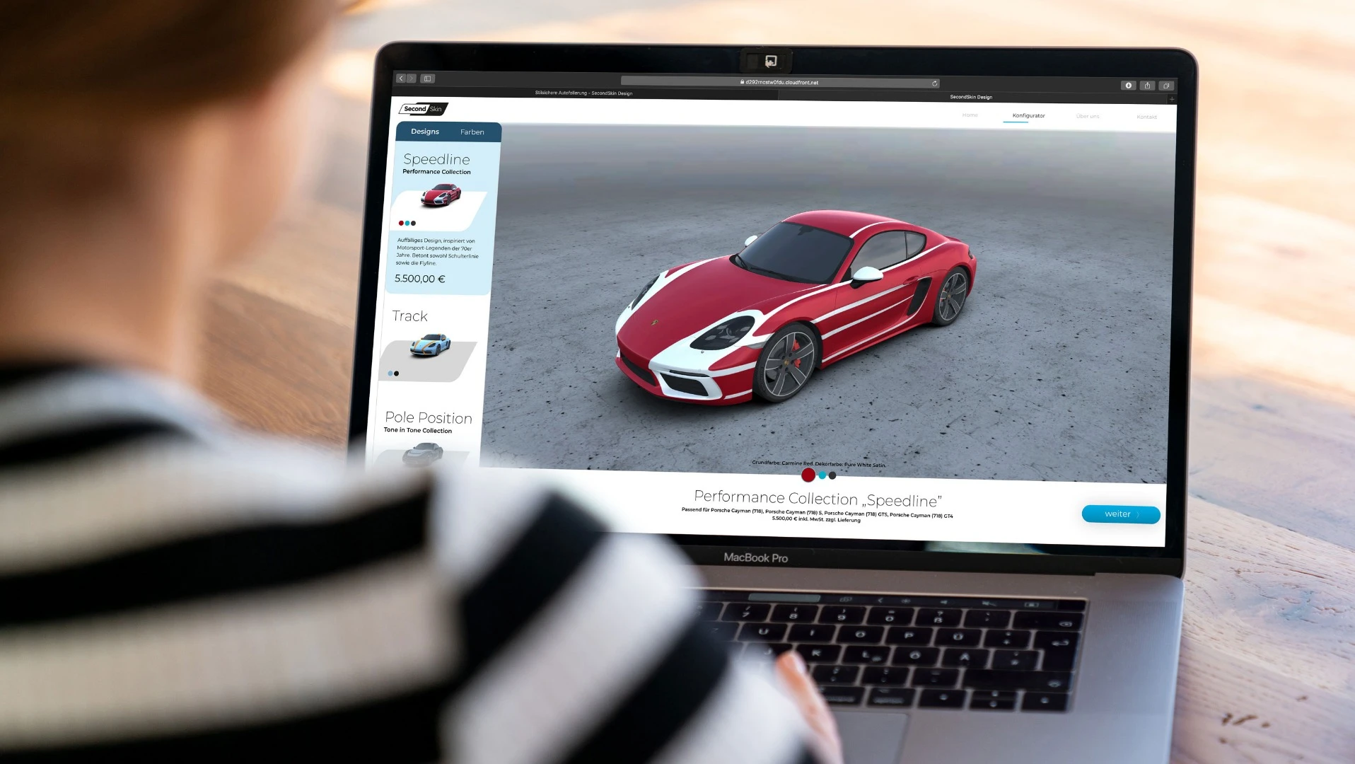 Taking personalization to the next level with Porsche's Second Skin wrap service