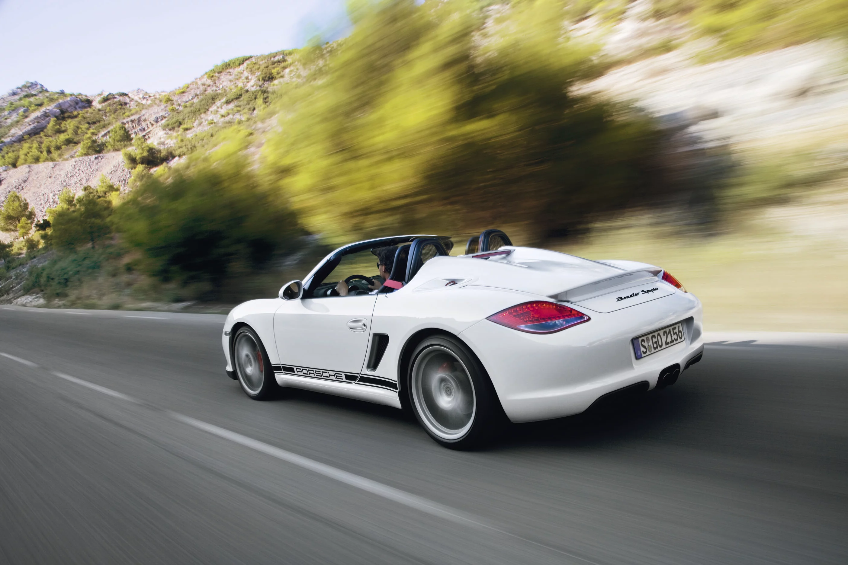 The 2010 Porsche Boxster Spyder