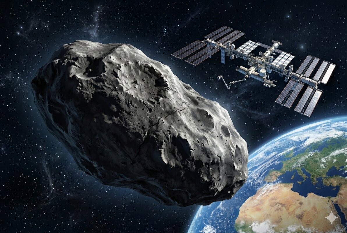Asteroid-mining microbes extract metal from rocks in space