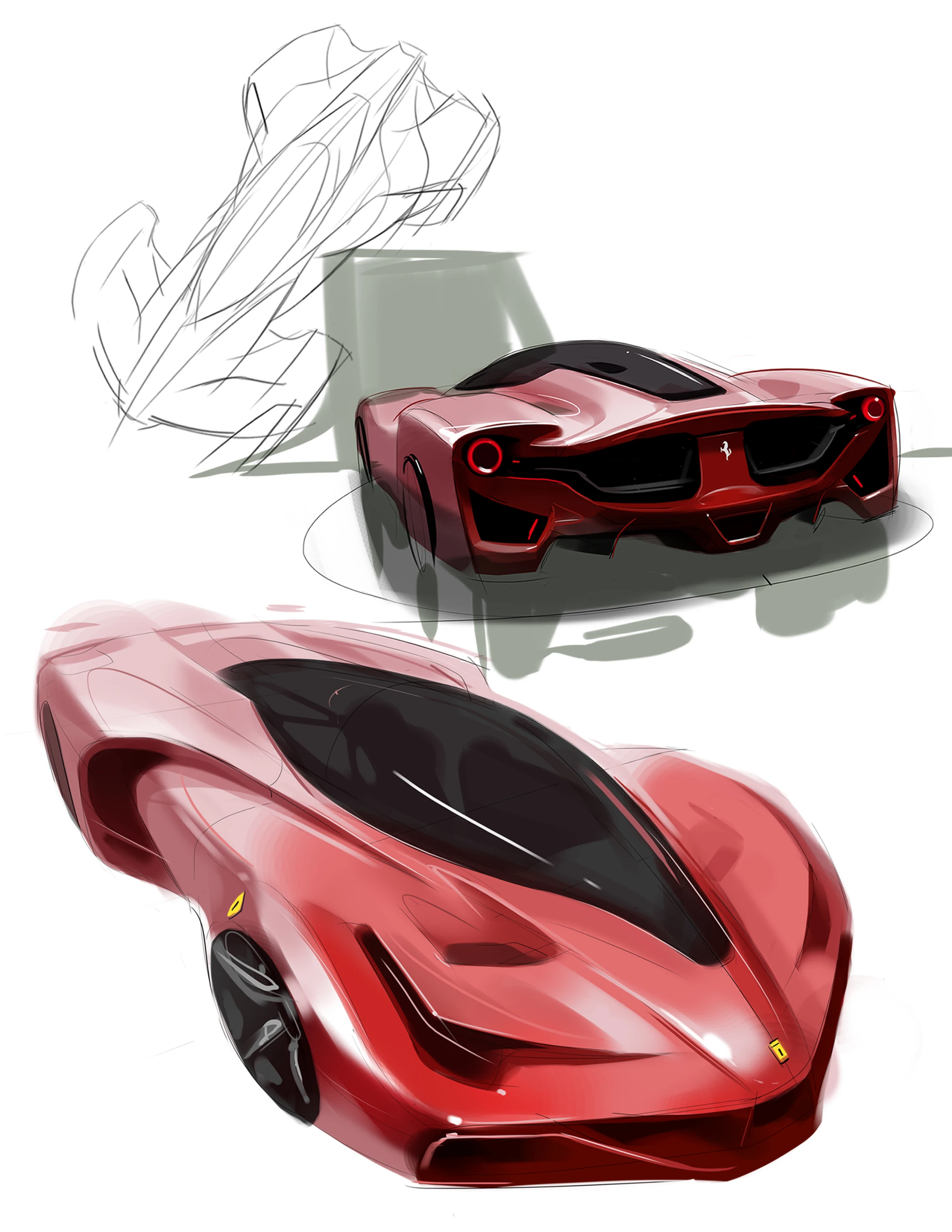 Finalist entry, Ferrari World Design Contest