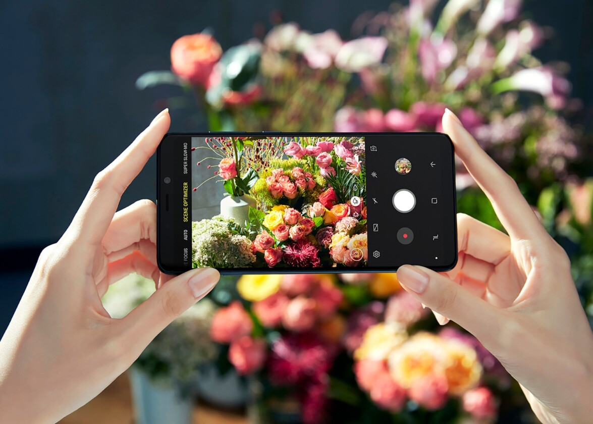 On-board AI can help pick the best settings for every photo taken with the Samsung Galaxy A9