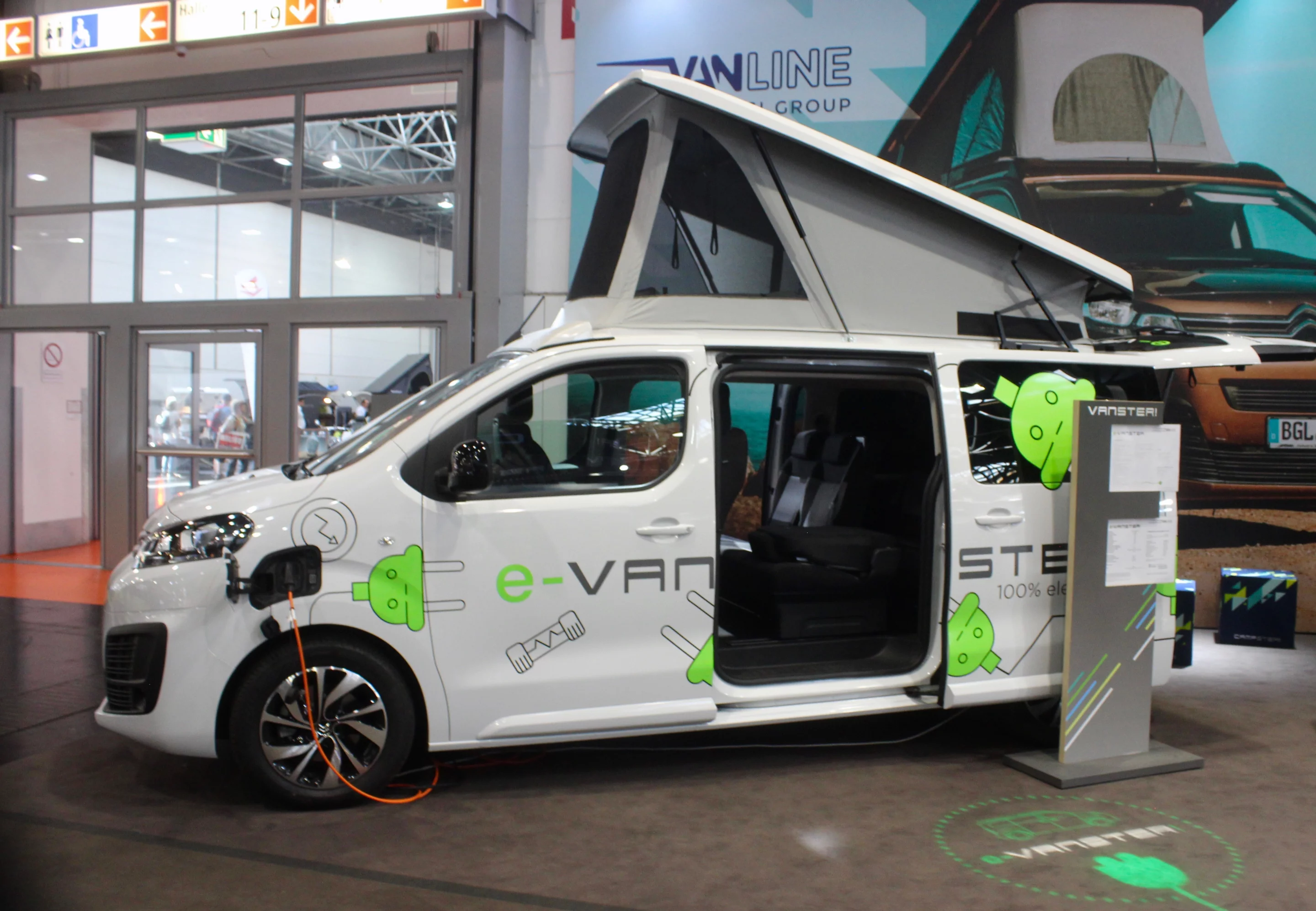 The e-Vanster emerges at the 2022 Düsseldorf Caravan Salon