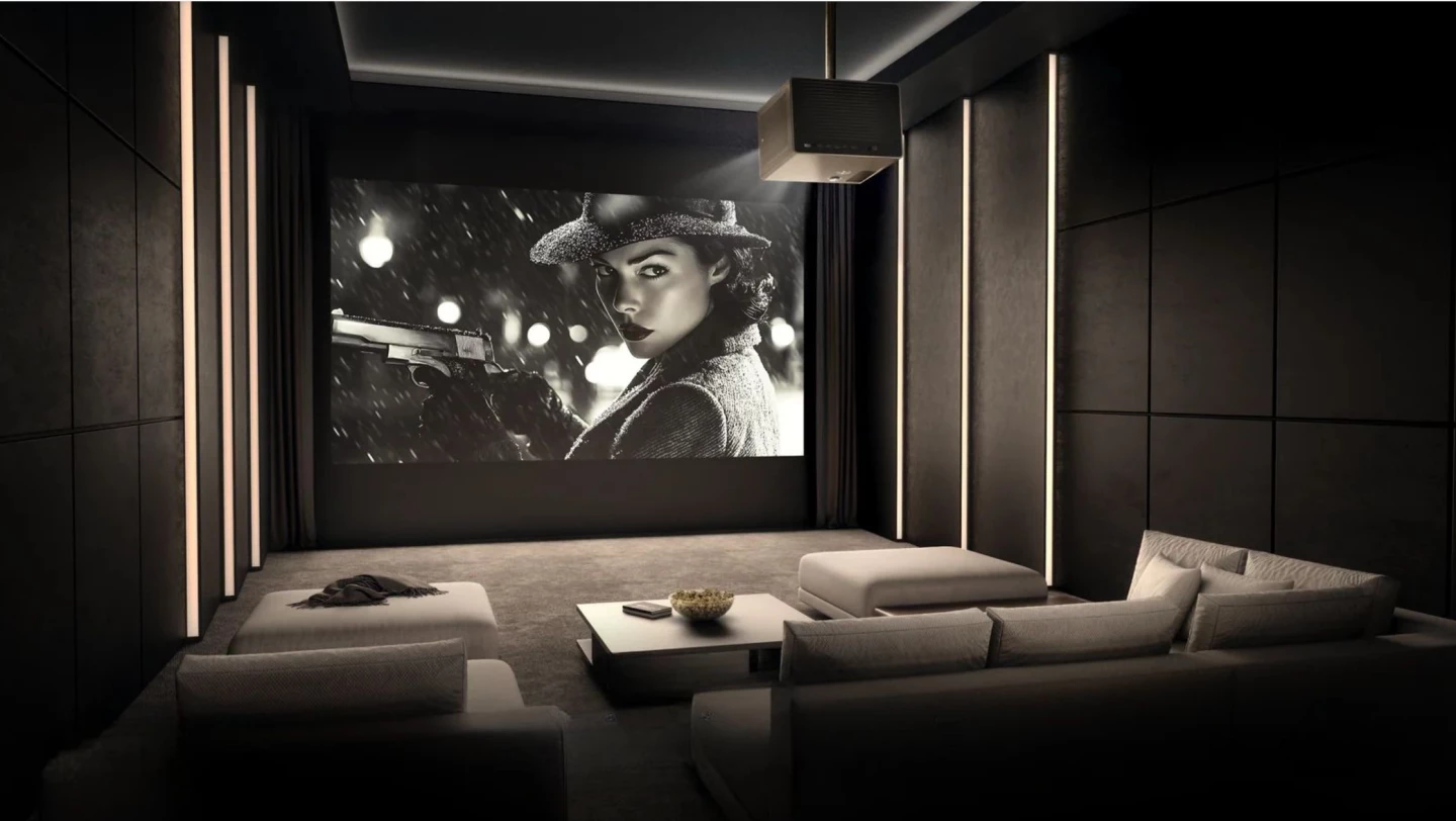 The XR10's powerful optics and laser light source should brighten up any space - lights on or not