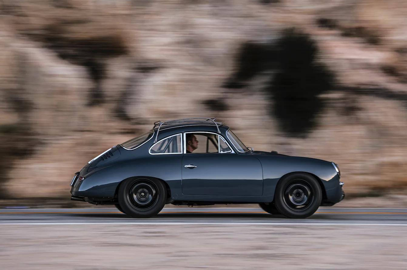 Putting the Emory Porsche 356 C4S through its paces