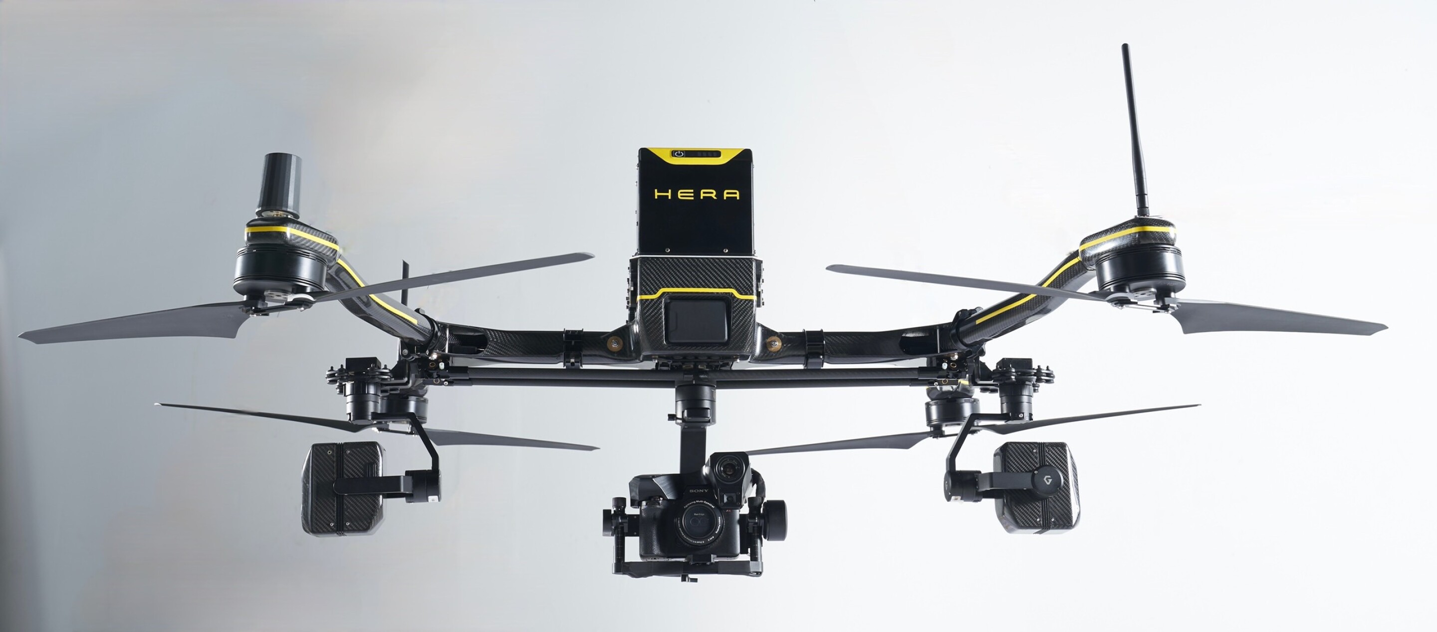Hera drone can lift 33 pounds, fly for an hour and fit in a backpack