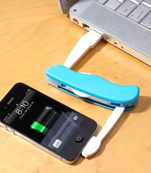 The USB Utility Charge Tool in use