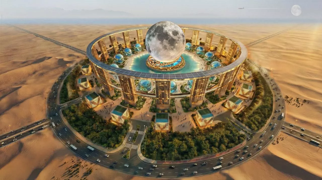 Moon World Resorts says that its sphere-shaped Lunar attraction could open as early as 2032