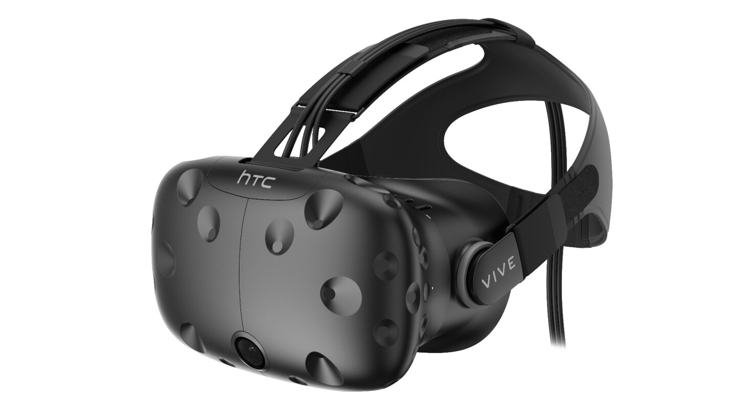 The Vive headset's designed is largely unchanged from the last dev kit