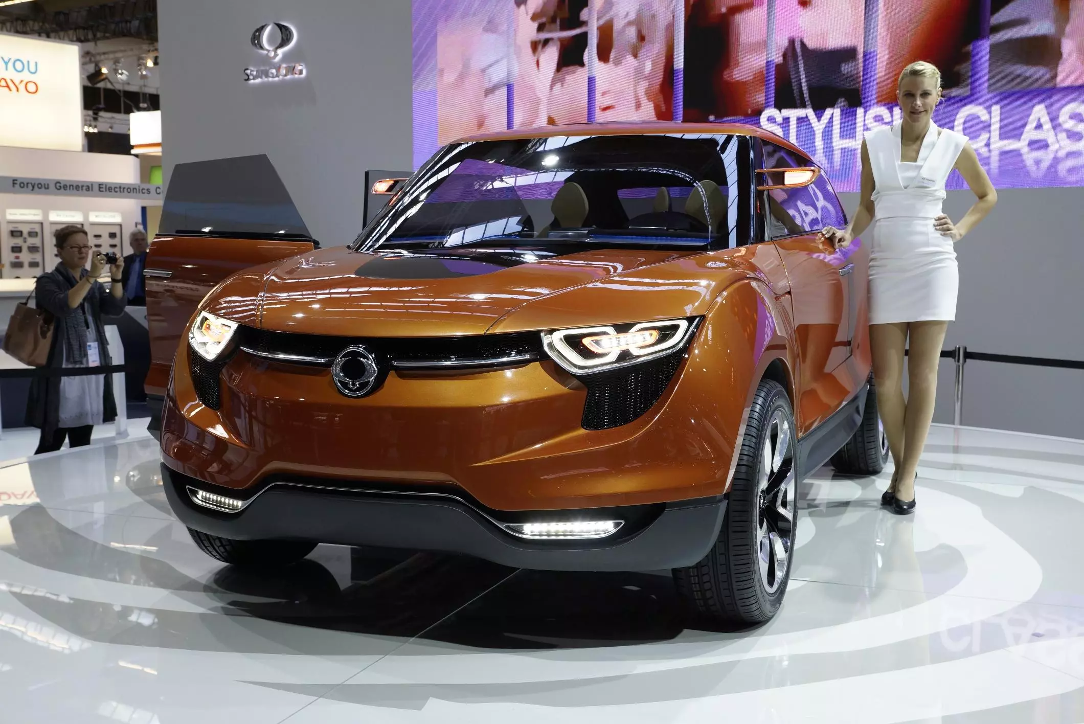 The Ssangyong XIV-1 Concept from Frankfurt IAA 2011