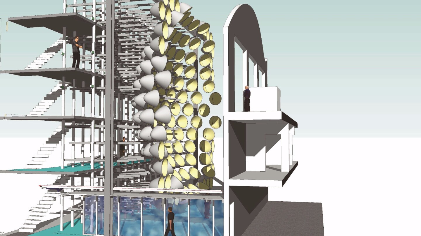 Cross section of Synlight