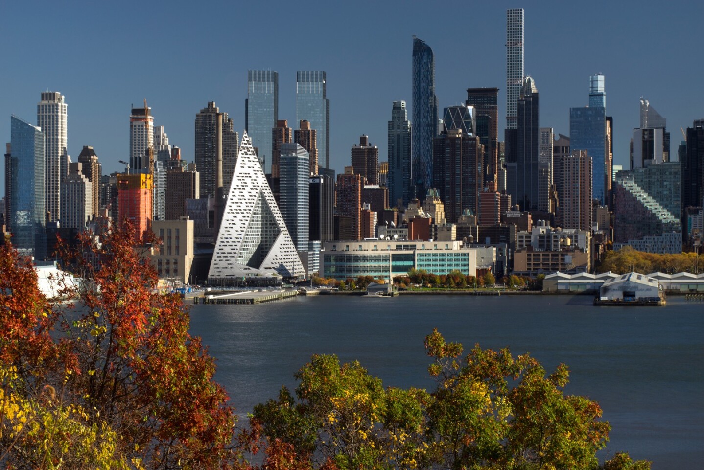 Via 57 West is an unusual mashup of skyscraper and European-style perimeter housing block – dubbed "courtscraper"