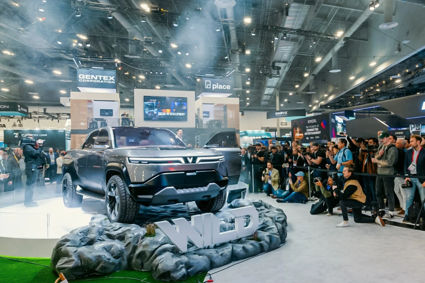 The VF Wild meets the press at its debut