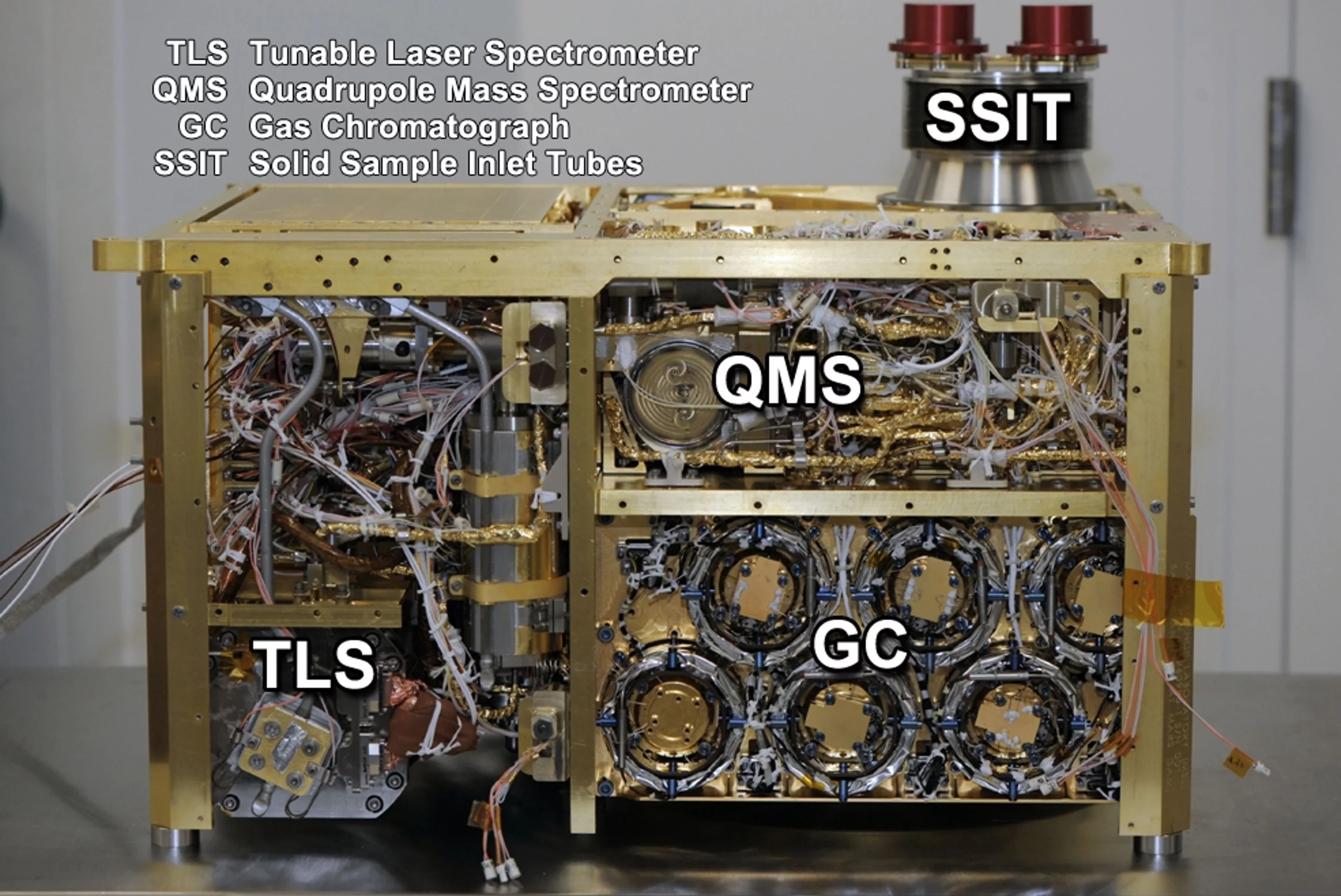 Curiosity’s onboard Sample Analysis at Mars (SAM) laboratory (Image: NASA)
