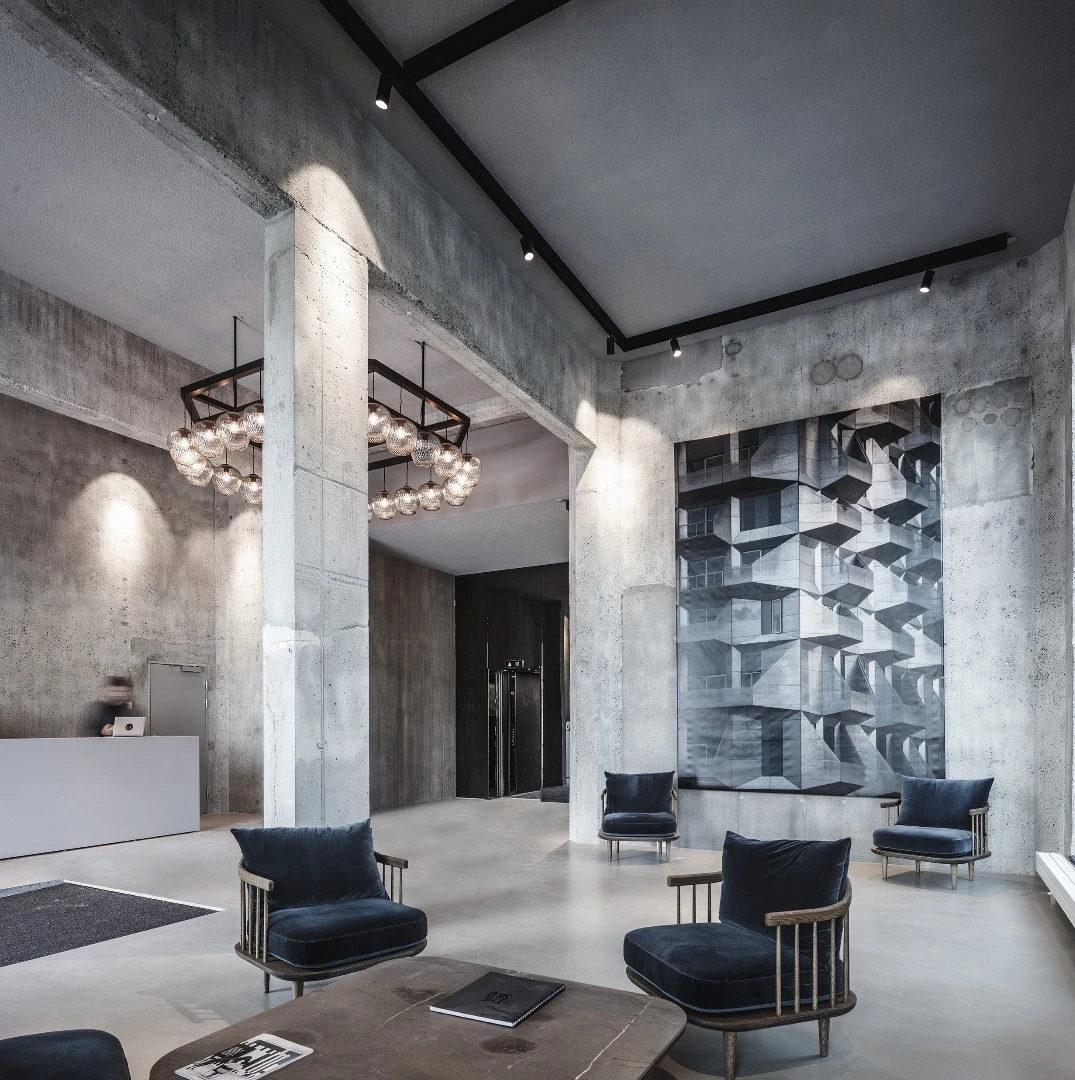 The Silo's lobby
