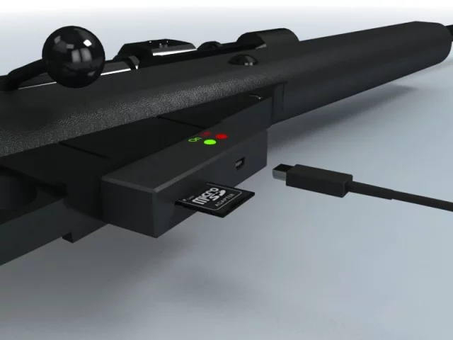 Photos and videos from the Kill Shot would be recorded on a memory card, that would mount in the same location as an ammunition magazine on a real rifle