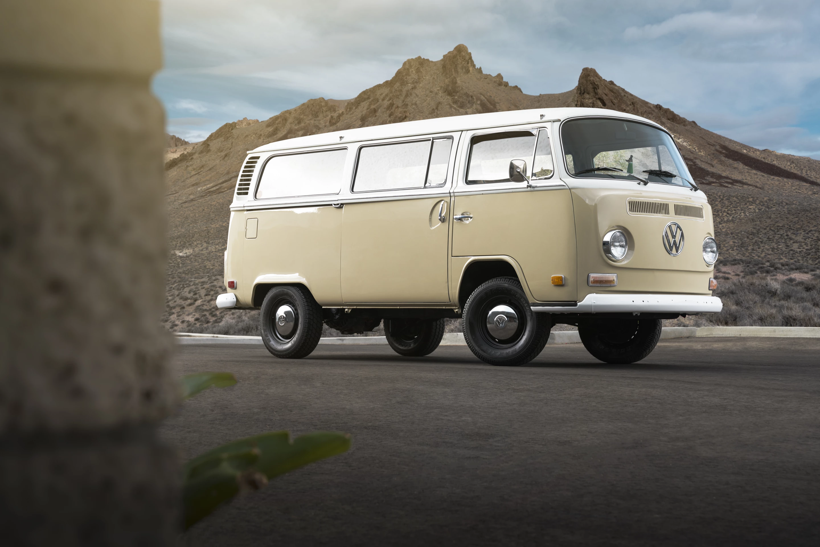 Volkswagen and EV West turn a 1972 VW Type 2 into an all-electric van