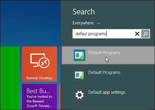 windows 8 find programs
