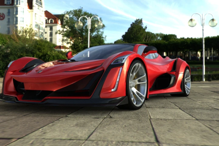 Computer render of the Anibal Icon