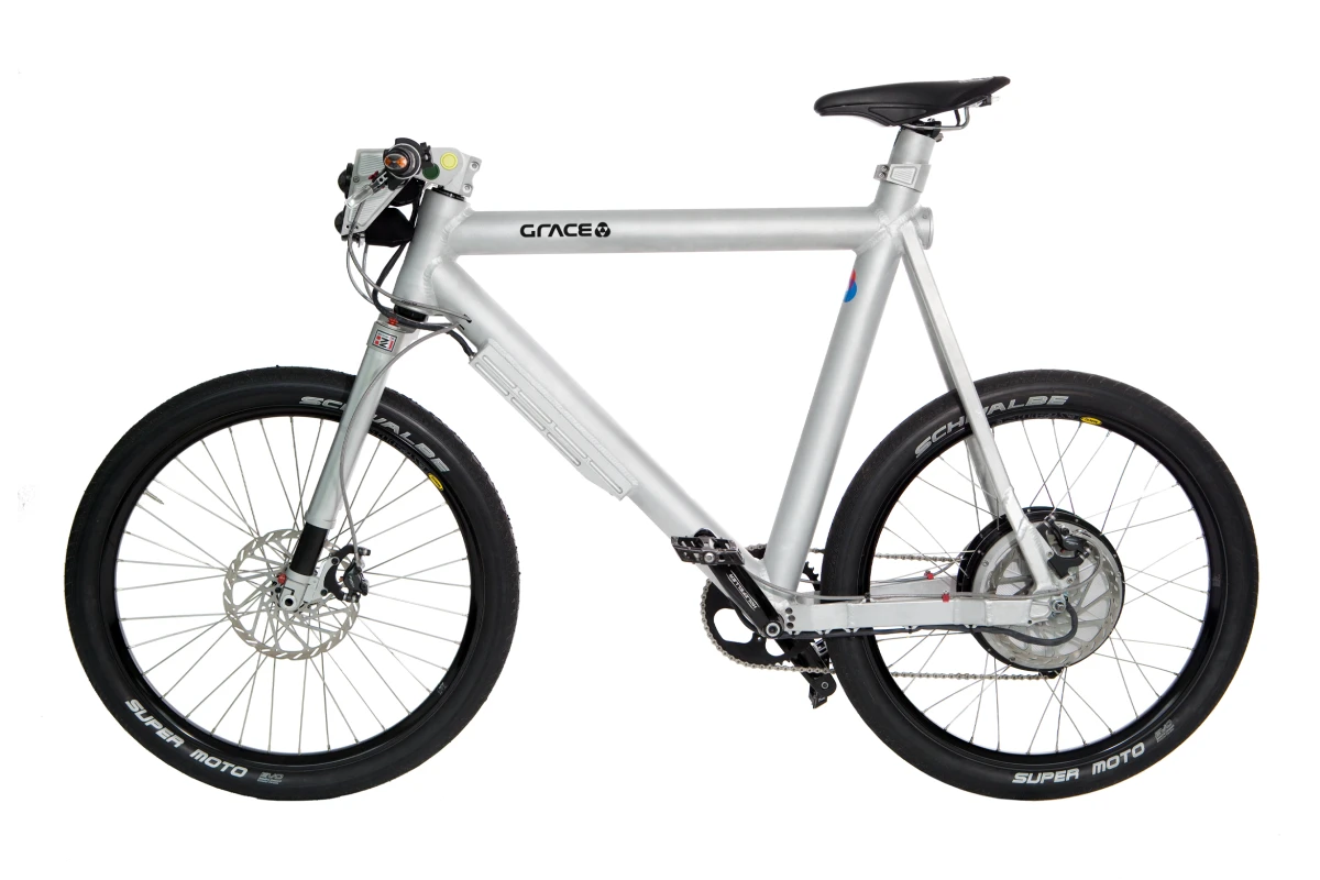 GRACE incorporates Formula 1 and jet technology in a street legal e-bike